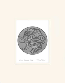 Bill Reid: Silver Series, Matted Art Card
