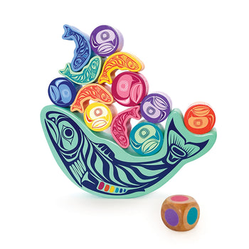 Balancing Game: Salmon & Eggs