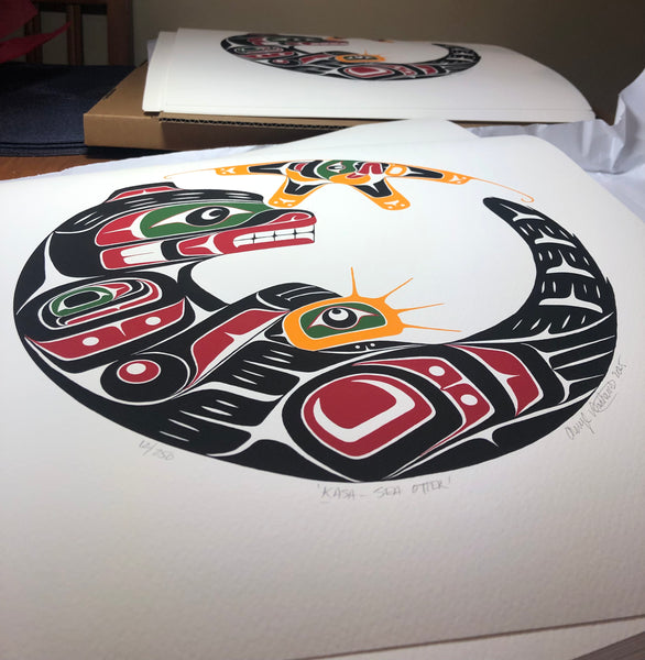 Kasa - Otter Limited Edition Print