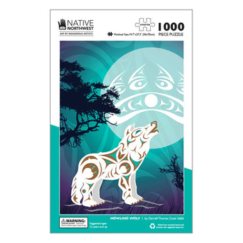 Howling Wolf, 1000 Piece Jigsaw Puzzle