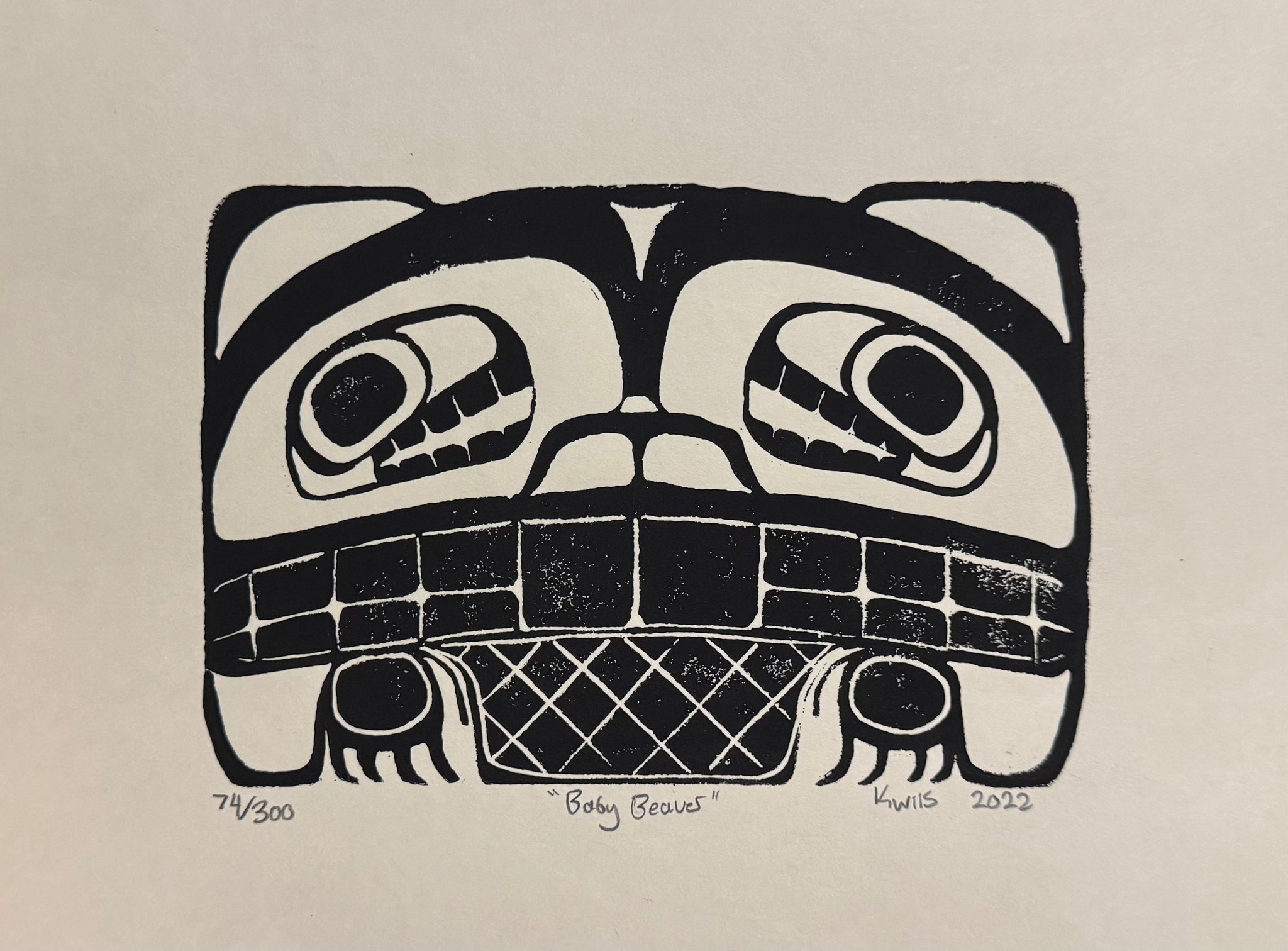 Linocut Print Workshop with Kwiis Hamilton