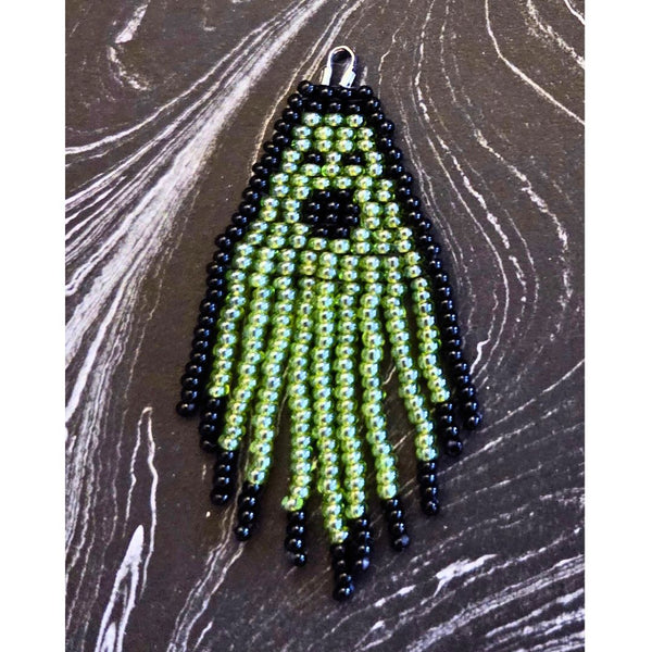 Beaded Ghost Earrings Workshop with Candice Harvey