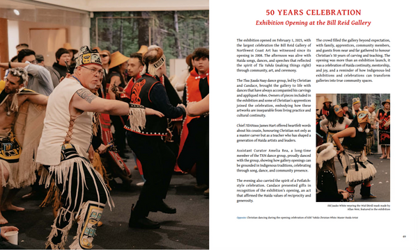 Kihl ‘Yahda Christian White: Master Haida Artist – Exhibition Catalogue