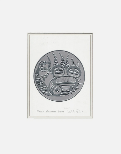 Bill Reid: Silver Series, Matted Art Card