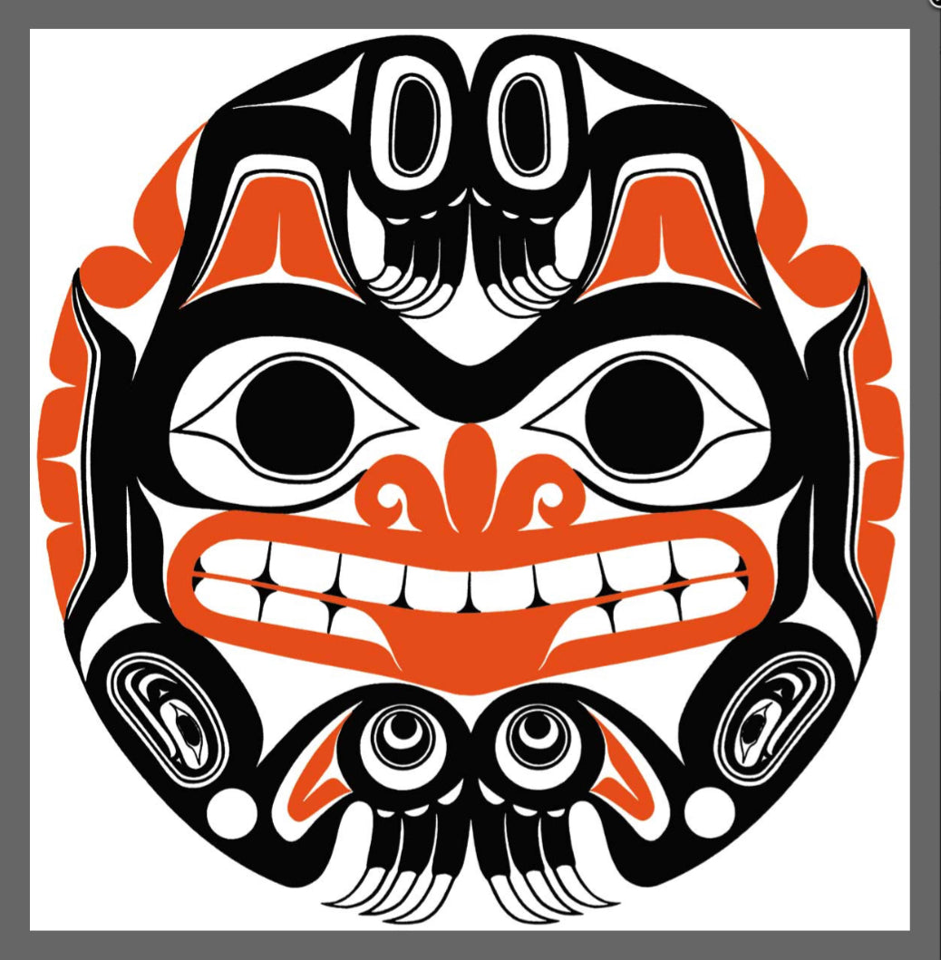 Xhuwaji - Haida Grizzly Bear: Centennial Series, Matted Art Card