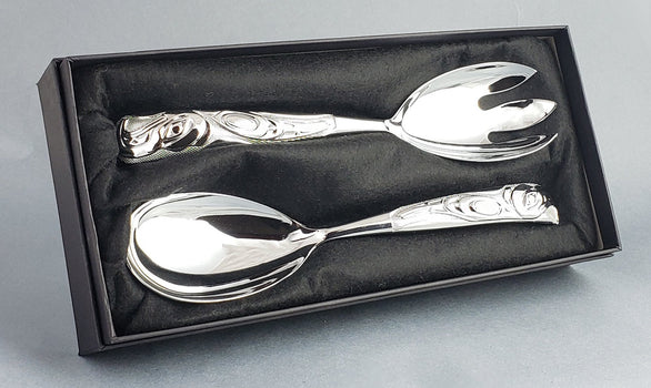 Eagle, Chrome Plate Server Set