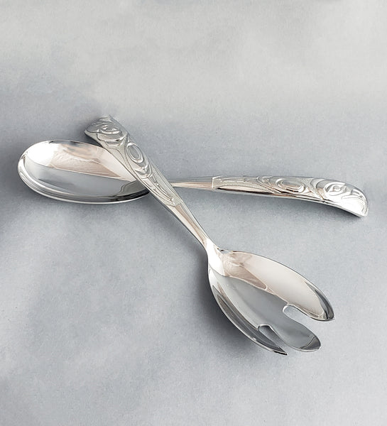Eagle, Chrome Plate Server Set