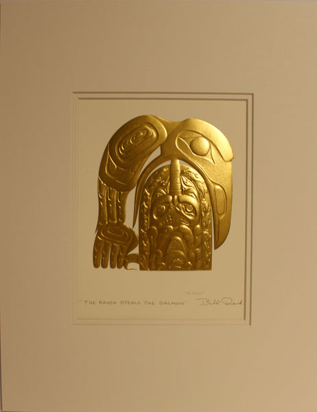 Bill Reid, Gold Series, Matted Art Cards