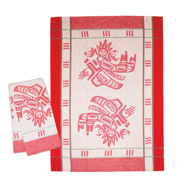 Running Raven, Kitchen Textiles Collection