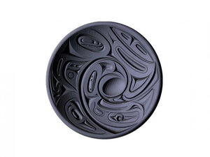 Eagle/Orca Round Platter, Air Meets Water Series