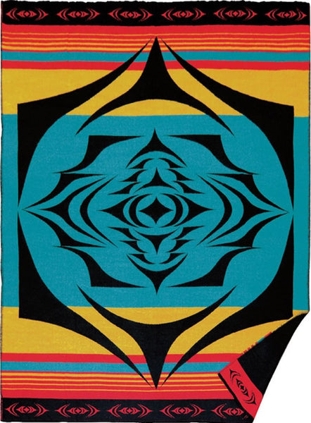 Woven Blanket, Salish Sunset