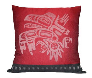 Running Raven, Pillow Cover