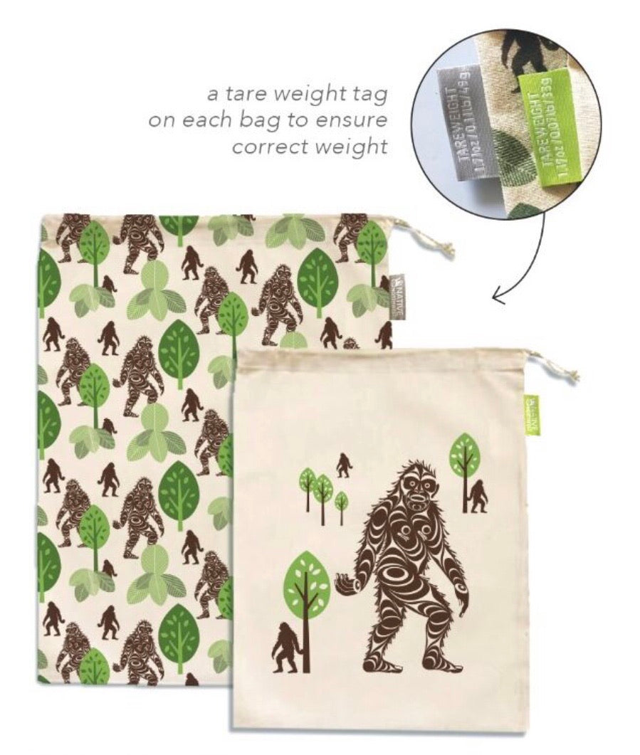 Reusable Produce Bag Sets, Various Designs
