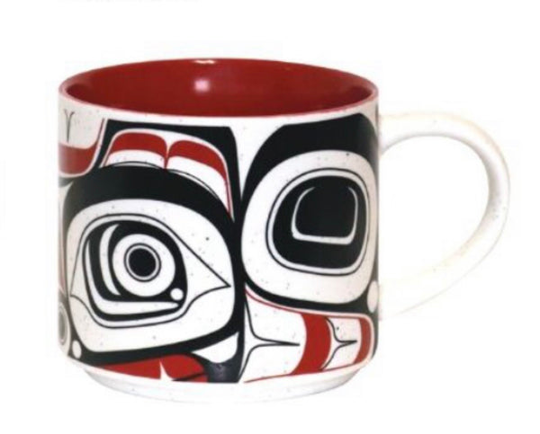 Ceramic Mugs 16oz, Assorted Designs & Colours