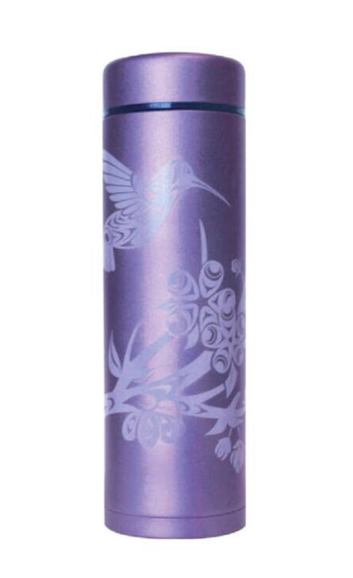 Hummingbird, 17oz Insulated Tumbler with Strainer