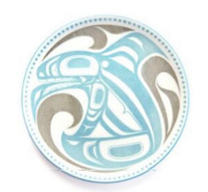 Killer Whale, Porcelain Art Cup or Saucer
