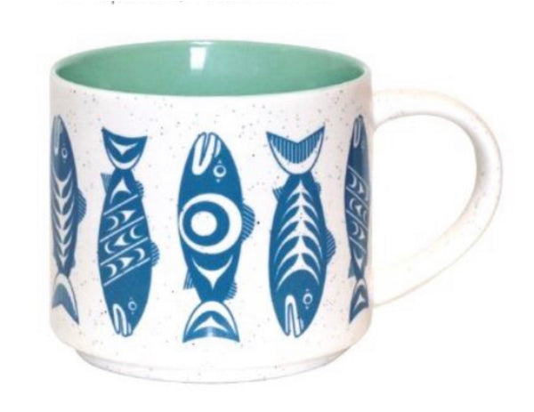 Ceramic Mugs 16oz, Assorted Designs & Colours