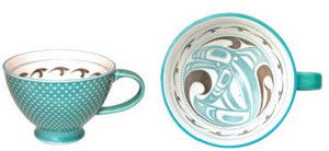 Killer Whale, Porcelain Art Cup or Saucer